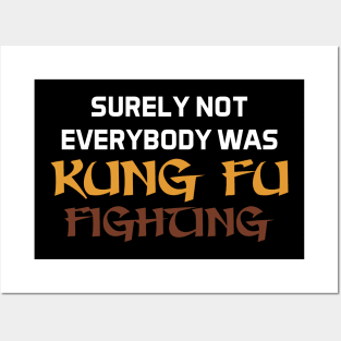 Kung Fu Fighting Posters and Art